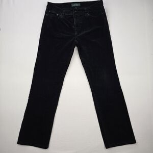 Lauren Ralph Lauren Black Corduroy Pants